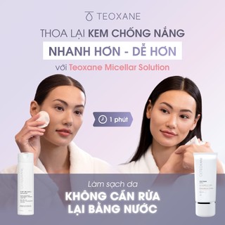 Nước tẩy trang chống lão hoá, ngừa mụn Teoxane RHA Micellar Solution