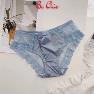 QUẦN LÓT SU LỤA PHỐI REN MỀM MẠI Q 8073 - THÊU HÌNH TRÁI TIM QUYẾN RŨ BC_CHIC LINGERIE