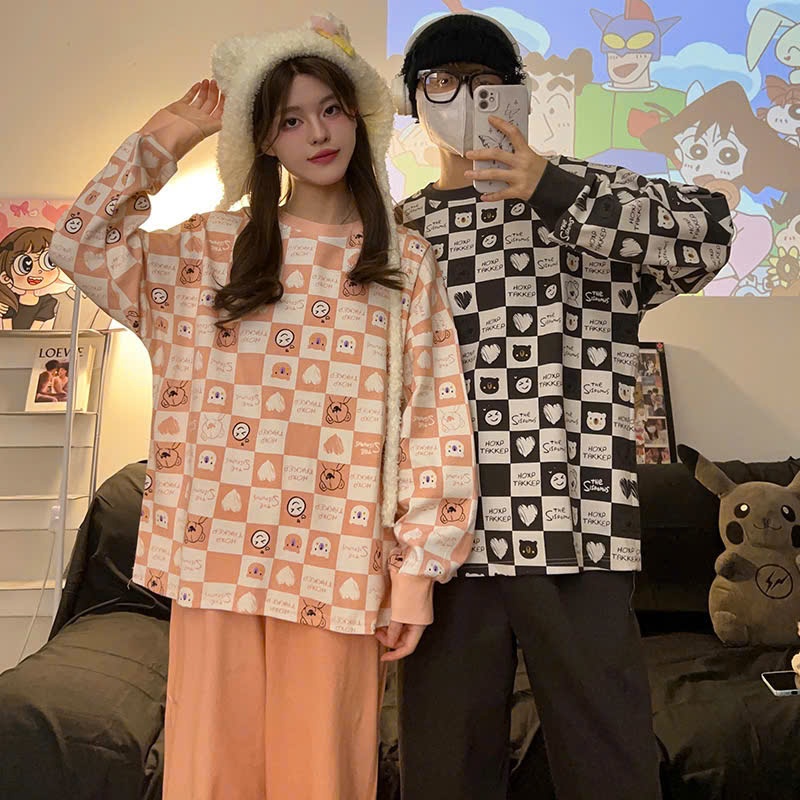 Bộ đồ ngủ Hàn Quốc cho cặp đôi cực xinh | Shopee Việt Nam