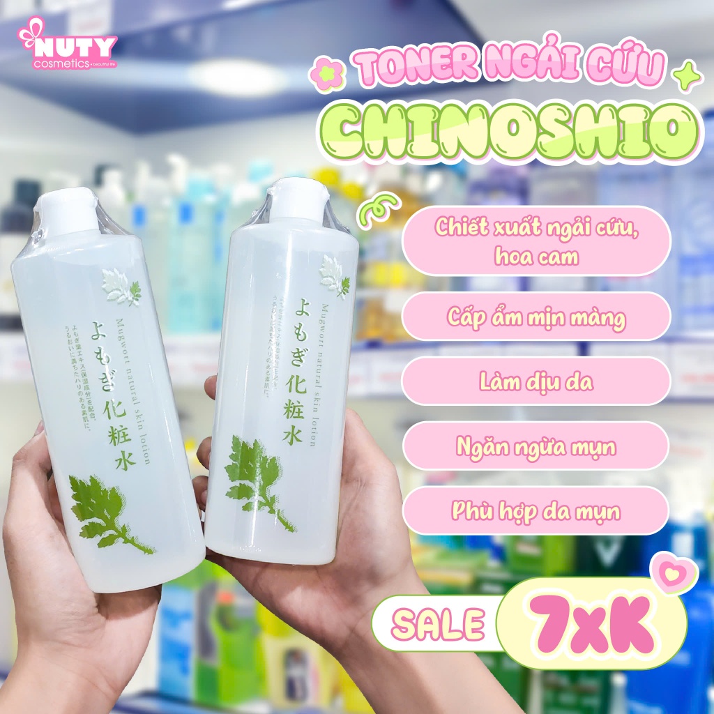 Ảnh Nước Hoa Hồng Diếp Cá,Tía Tô Dokudami Natural Skin Lotion (500ml) 1