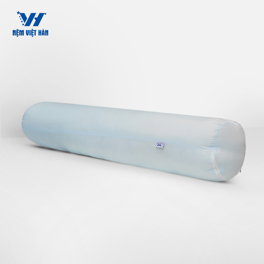 Ảnh Gối ôm gòn Việt Hàn - Thoáng Mát, Êm Ái, Sợi Gòn Cao Cấp 1