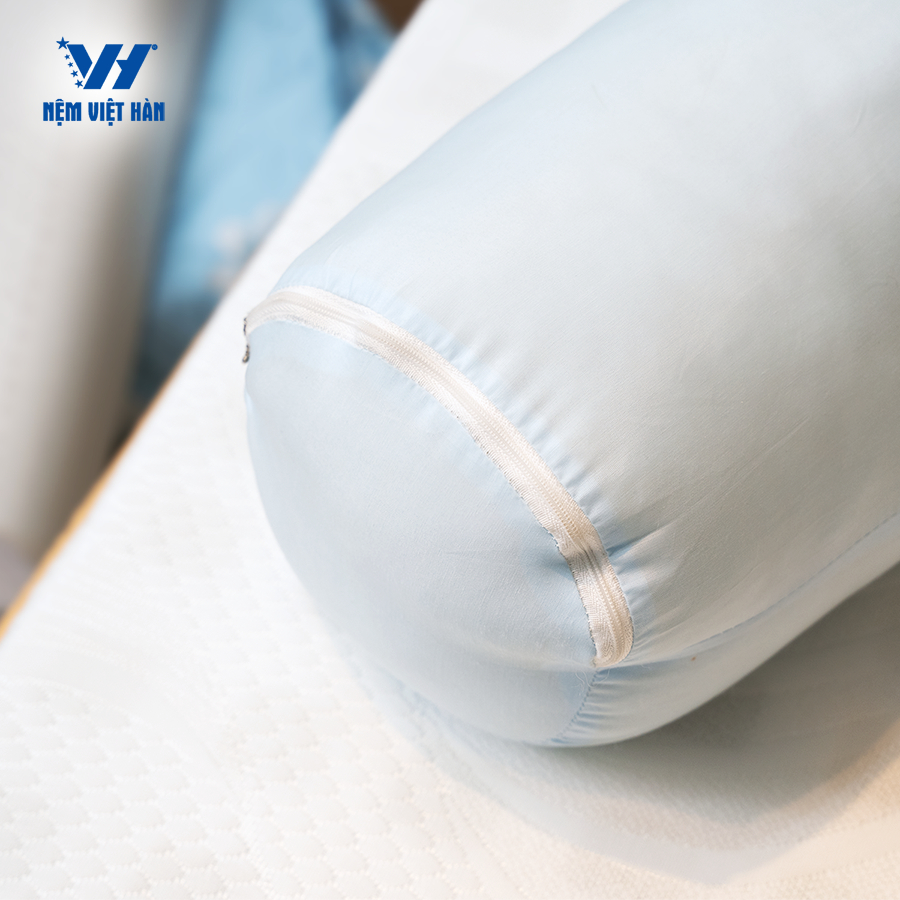 Ảnh Gối ôm gòn Việt Hàn - Thoáng Mát, Êm Ái, Sợi Gòn Cao Cấp 2
