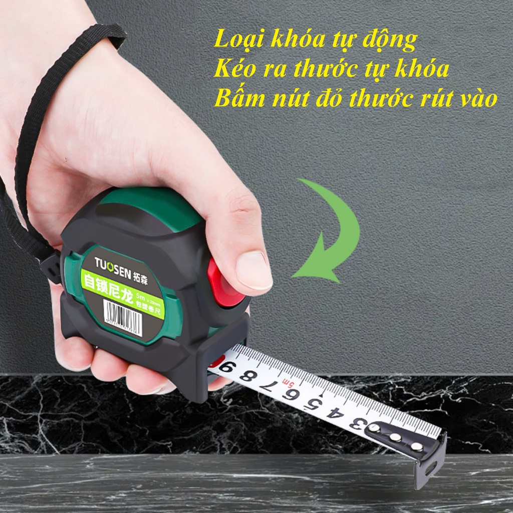 Thước Cuộn Thép Tuosen, Thước Kéo, Thước Rút