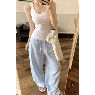 Áo ba lỗ cổ khoét sâu basic đơn giản dễ phối đồ ( 00A2 )- MYHANH.GU