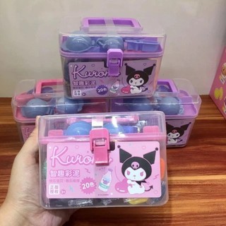 Hộp đất nặn Kuromi đất sét không chất phụ gia không dính an toàn cho bé