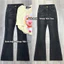 Quần jeans loe màu khói loang Yến Tee , màu đẹp lạ , from loe nhẹ dễ mặc #10070