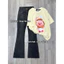 Quần jeans loe màu khói loang Yến Tee , màu đẹp lạ , from loe nhẹ dễ mặc #10070