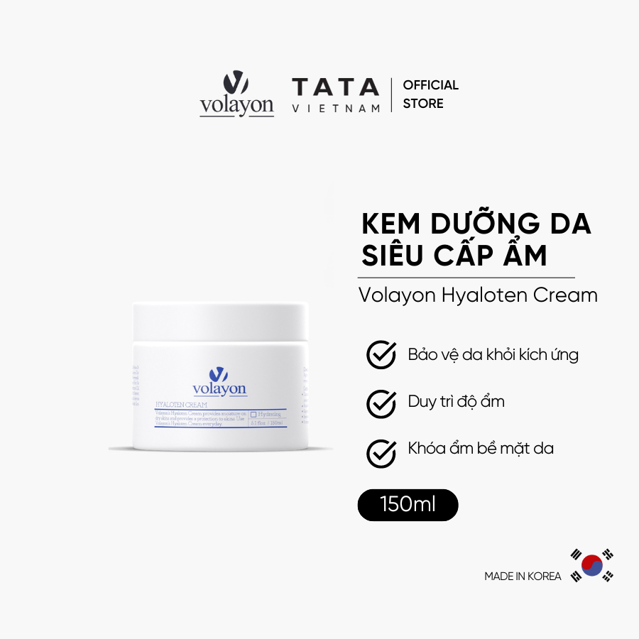 Ảnh Kem Dưỡng Da Siêu Cấp Ẩm Volayon Hyaloten Cream 150ml 2