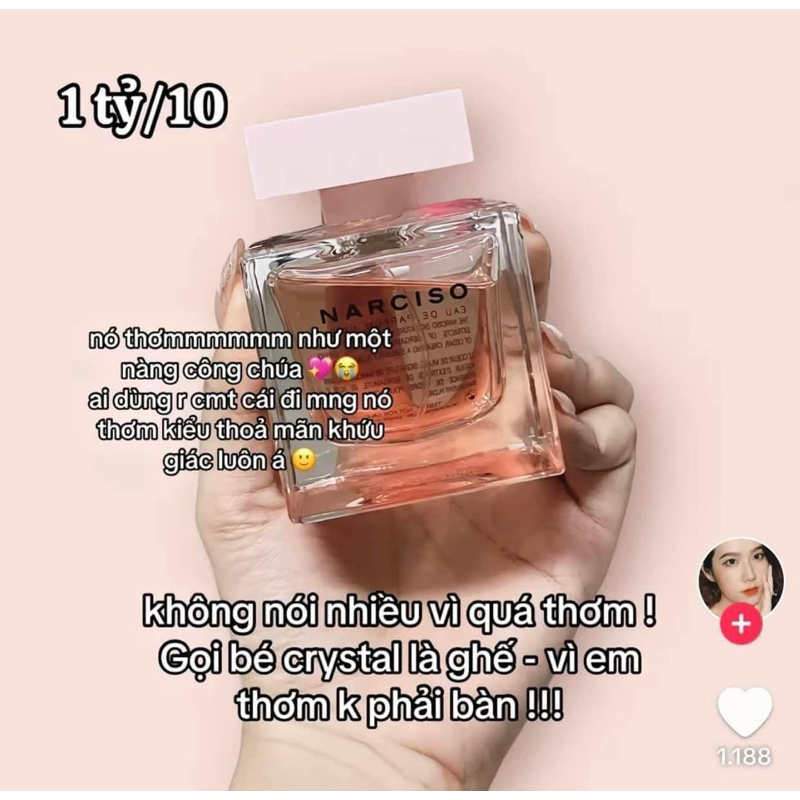[10ML] - NARCISO CRISTAL EDP