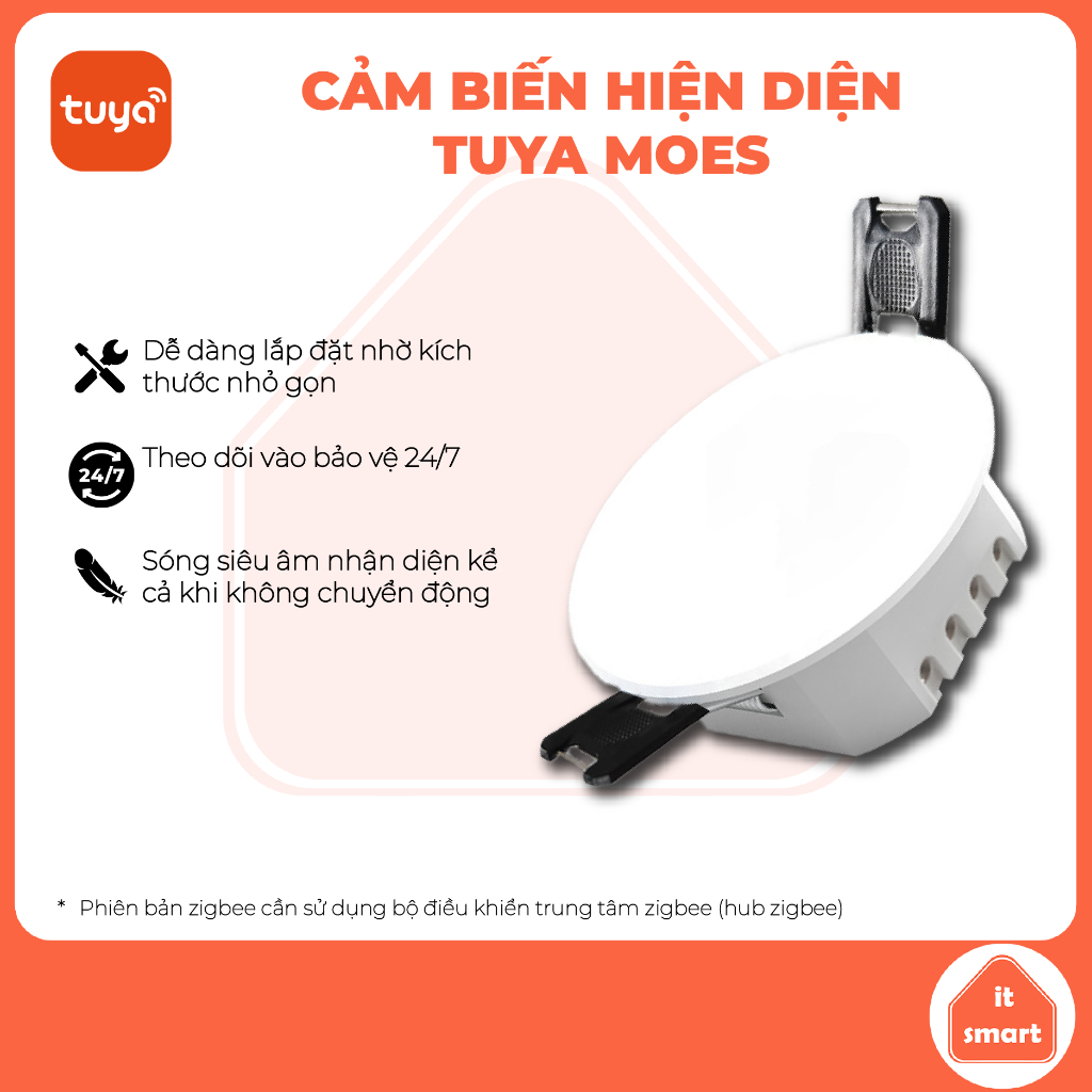 Cảm biến hiện diện MOES Tuya
