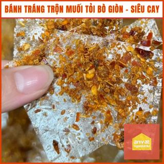 Bánh tráng trộn sa tế tỏi bò giòn SIÊU CAY - Ăn vặt Ngon Lắc Lư