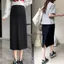 Larosa Chân Váy Bầu Chữ A Chất Umi Có Chun Co Dãn Xẻ Tà Thời Trang Công Sở - LA94V