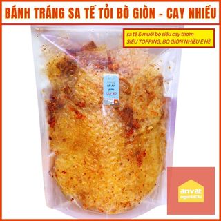 Bánh tráng trộn sa tế tỏi bò giòn SIÊU CAY - Ăn vặt Ngon Lắc Lư