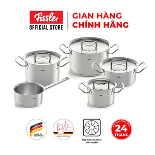 [TRẢ GÓP 0%] Bộ nồi Fissler OPC2 Original Profi Collection cao cấp nắp inox - Sản xuất tại Đức.