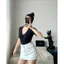 Áo Polo Nữ Cổ V Dáng Basic ZR - Chất Len Tăm Co Giãn, Tôn Dáng Hàng Xuất 2025