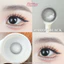 Lens mắt Moon Black màu đen sữa tự nhiên - size nhỏ, thương hiệu Babiee Hàn Quốc, hsd 12 tháng
