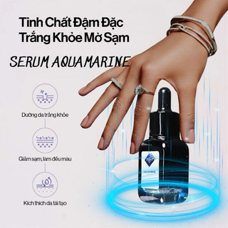 Serum B3, B5 dưỡng ẩm đa tầng, làm mềm mịn,  đều màu da, hỗ trợ giảm thâm, nám serum Aquamarine 20ml