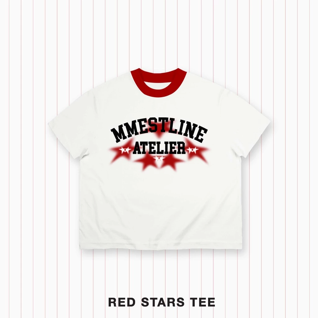 Áo thun MMESTLINE "AMERICAN VIBES" form Boxy vải Premium Cotton image 3