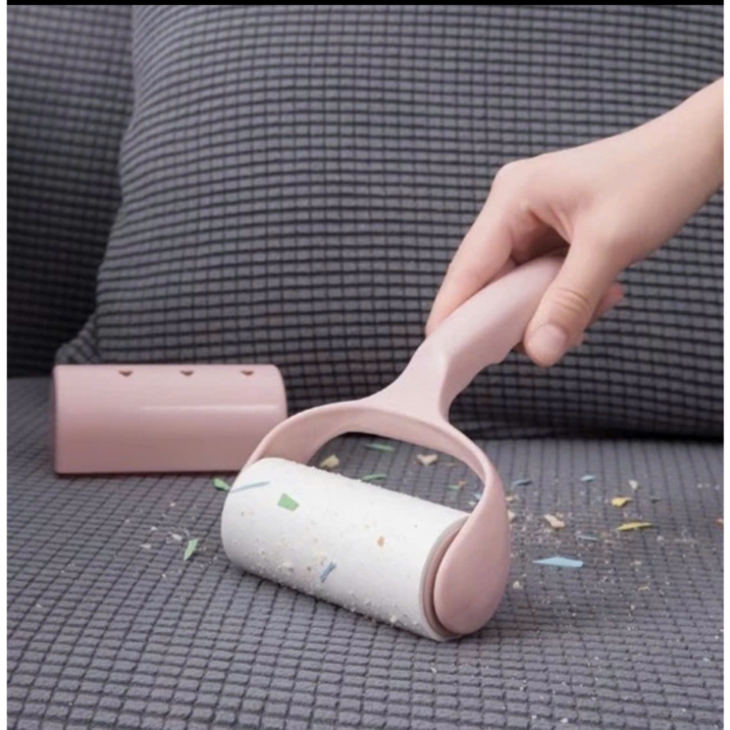 Combo Cây Lăn Bụi Quần Áo, Ga Giường Đa Năng Tặng Kèm 2 Lõi Thay Thế