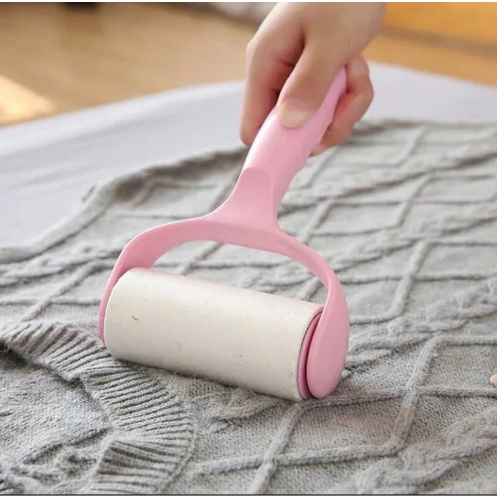 Combo Cây Lăn Bụi Quần Áo, Ga Giường Đa Năng Tặng Kèm 2 Lõi Thay Thế
