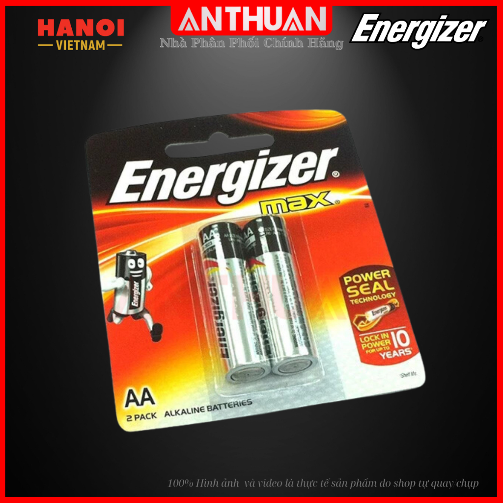 Pin Tiểu AA / 2A Energizer 1.5V Alkaline Pin khô siêu bền chất lượng ...