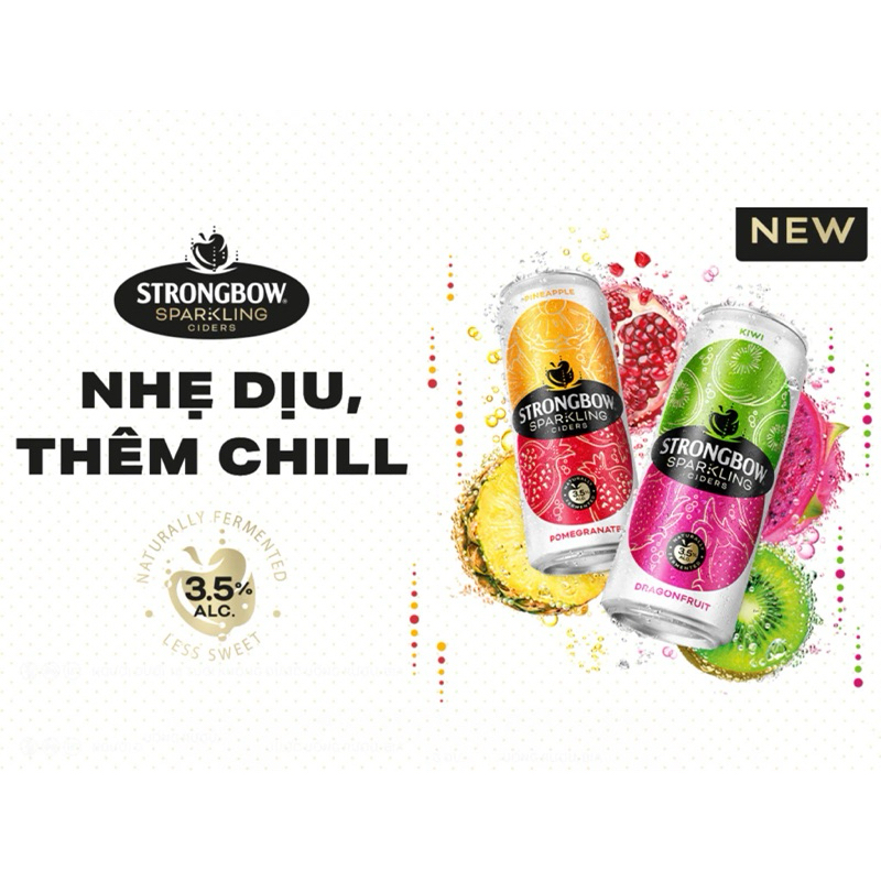Strongbow - Thức Uống Lên Men Chính Hãng, Giá Tốt, Đảm Bảo | Shopee ...