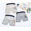 Quần sịp bé trai, quần chíp đùi bé trai kẻ ngang chất liệu cotton mềm mịn đáy 2 lớp 12-44kg Maruka