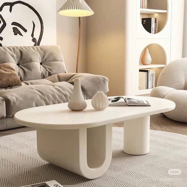bàn trà sofa Nhu Y Decor kiểu dáng phong cách Hàn Quốc đơn giản xinh xắn, bàn decor phòng khách ngồi bệt