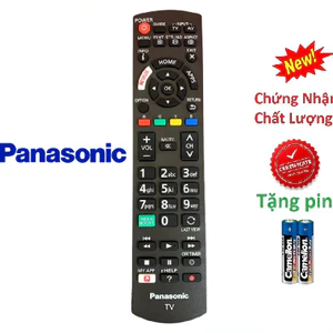 tay điều khiển remote từ xa TV Panasonic RM - L1378-kèm pin-tay đầu bấm TV Panasonic RM-L1378