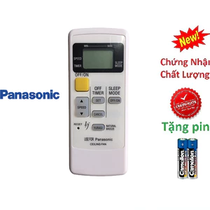 tay điều Khiển remote từ xa Quạt Trần Panasonic 5 cánh bản to-kèm pin
