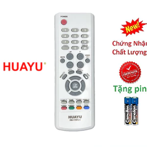 tay điều khiển remote từ xa tivi đa năng Huayu Samsung rm-179fc-kèm pin