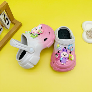Sục labubu ombre cho bé gái siêu xinh dễ thương chất liệu eva siêu nhẹ bền