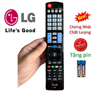 Điều khiển remote từ xa tivi LG dài hàng tốt lô trắng-kèm pin