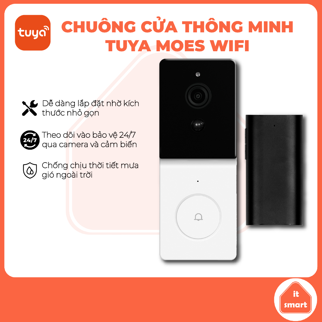 Chuông cửa thông minh Tuya MOES