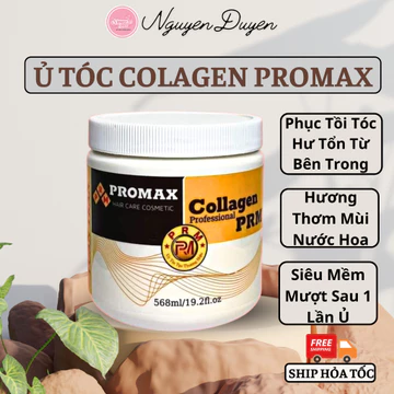 Kem ủ tóc Collagen PRM không chứa silicon, dầu hấp tóc collagen phục hồi hư tổn tóc chuyên nghiệp_Nguyenduyendaily