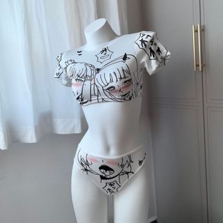Bộ ngủ Anime Cô Gái Cám Dỗ Quyến Rũ Sexy B02DN86 Set Hóa Trang Anime Cô Gái Cám Dỗ Nóng Bỏng