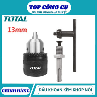 TOTAL Đầu khoan 13mm kèm khớp nối TAC451301.1 <HÀNG CHÍNH HÃNG>