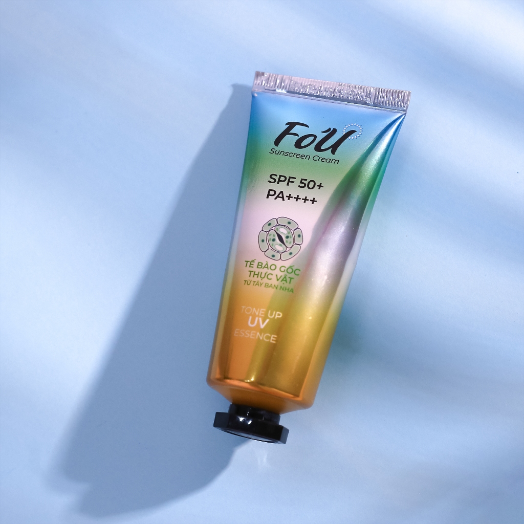 Kem Chống Nắng Fo'U Fobe SPF50+ PA++++ Nâng Tone, Bảo Vệ Và Làm Mát Da, Không Gây Bết Dính N1
