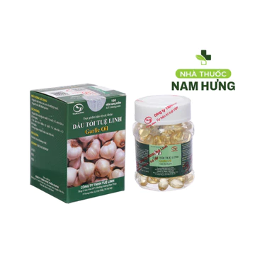 Thực phẩm bảo vệ sức khỏe dầu tỏi Tuệ Linh (100 viên/hộp)