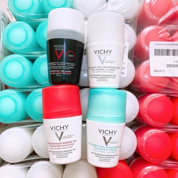 Lăn Khử Mùi Vichy Và Khô Thoáng Vùng Da Dưới Cánh Tay 48H Vichy Traitement Anti-Transpirant 50ml