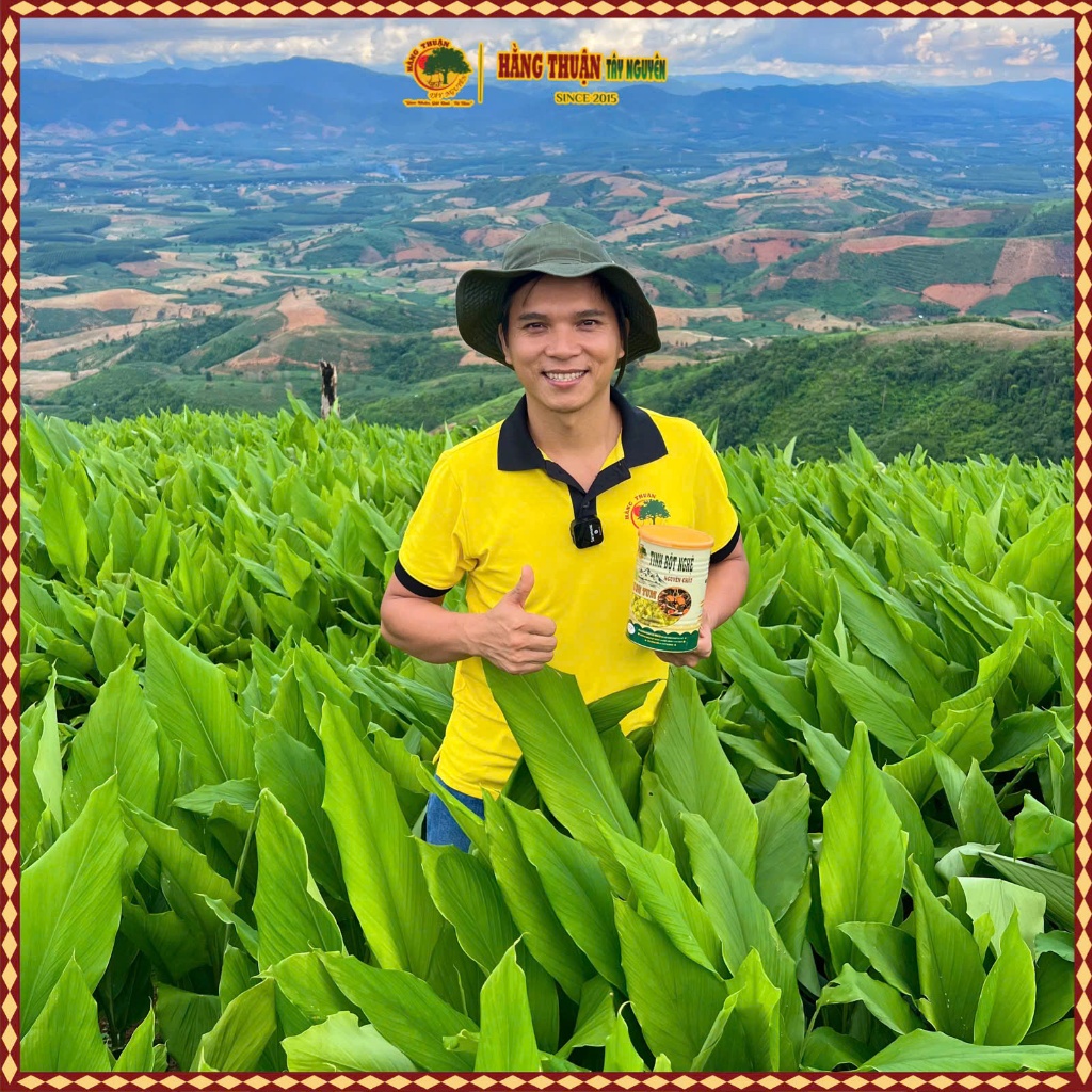 Tinh Bột Nghệ Đỏ Nguyên Chất Hằng Thuận Tây Nguyên