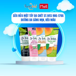 Sữa rửa mặt tẩy tế bào da chết St.Ives 90g/170g - giúp làm sạch dầu thừa, bụi bẩn, giảm mụn đầu đen