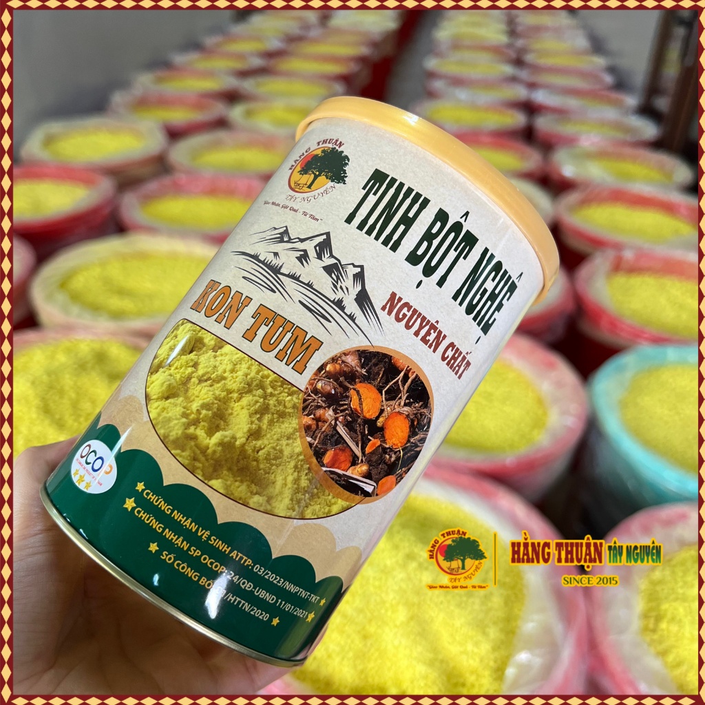 Tinh Bột Nghệ Hằng Thuận Tây Nguyên, Hỗ Trợ Tiêu Hóa, Giúp Da Dẻ Sáng Hồng