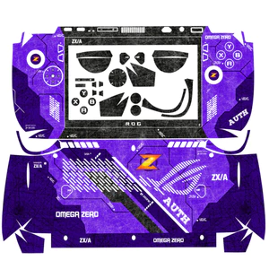 Skin dán Asus ROG Ally / Ally X mẫu Gundam Omega Zero | Film 3M | Custom miếng dán theo yêu cầu