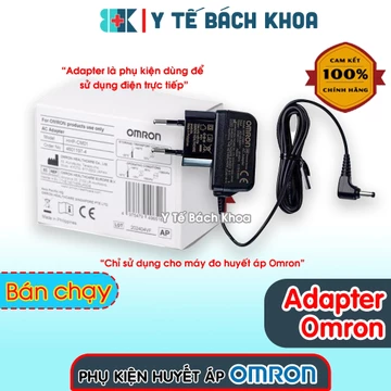 ADAPTER CHO MÁY ĐO HUYẾT ÁP ĐIỆN TỬ OMRON CHÍNH HÃNG