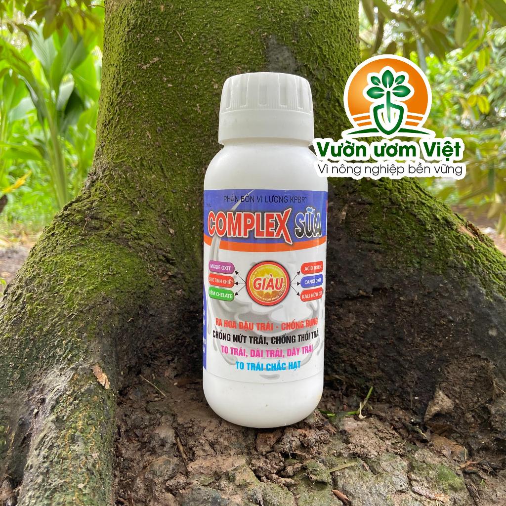 Phân bón lá COMPLEX SỮA chống nứt trái, thối trái, làm cứng cây, dày lá - 500ml
