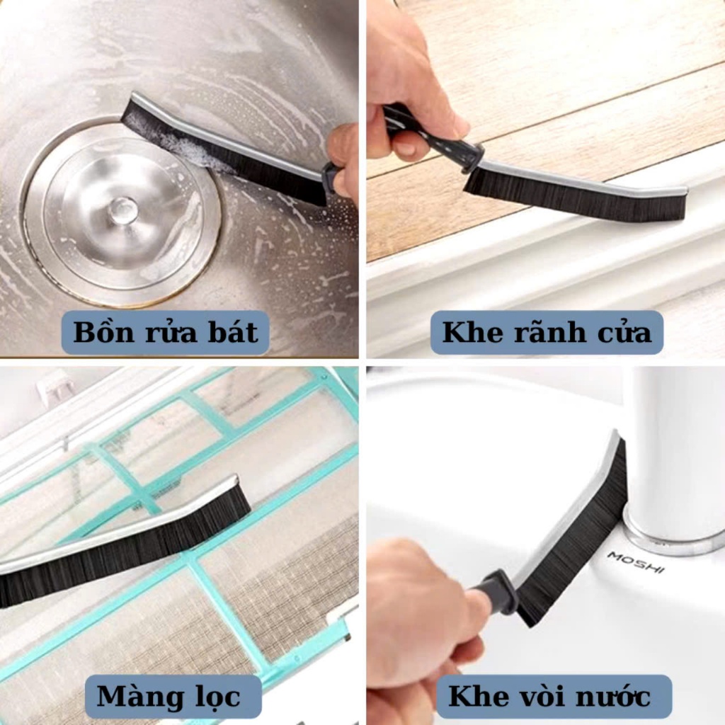 [COMBO 10]CHỔI QUÉT KHE HỞ CÁN SẮT,  Chổi Quét Khe Hở Cửa Sổ / BÀN CHẢI VỆ SINH Khe Hở Nhà Tắm Đa Năng - MA: CHOIVESINHK