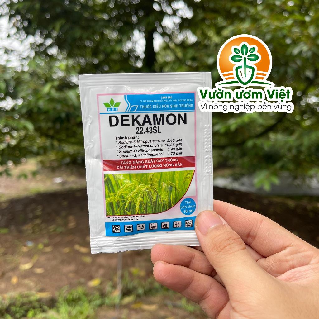 Phân bón lá Dekamon 22.43SL kích thích tăng trưởng cây trồng mạnh mẽ - 10ml