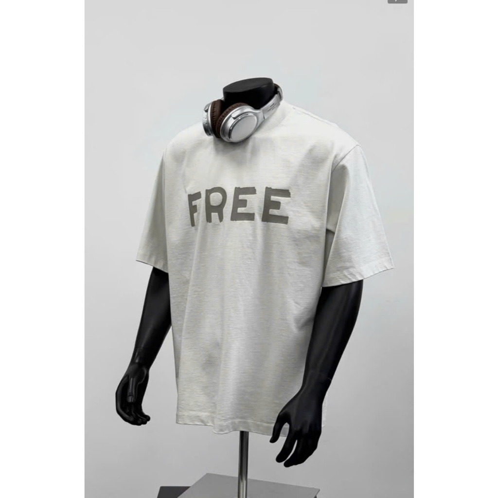 Áo thun Stee Cổ tròn FREE - 3 Localbrand ICVCVNI Unisex