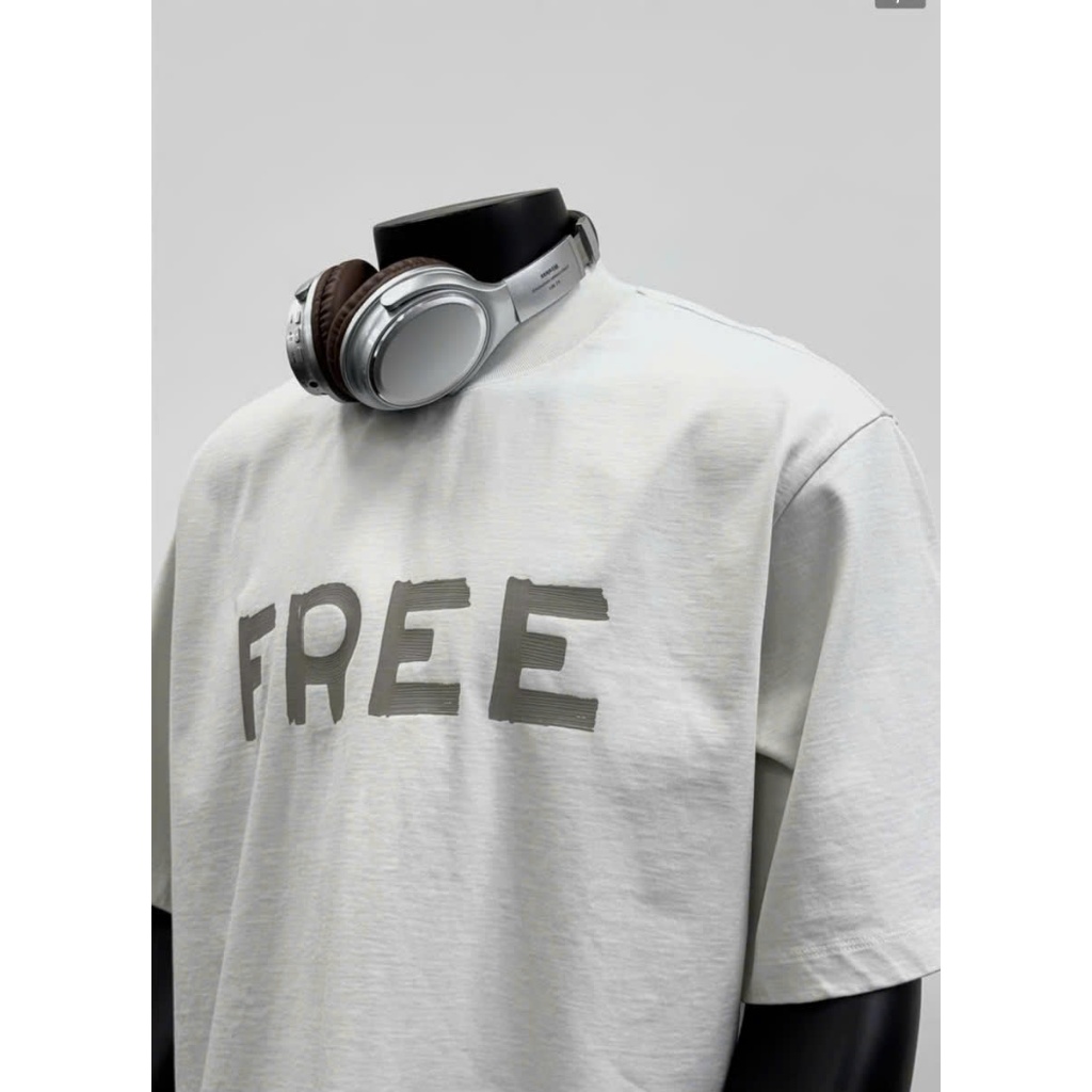 Áo thun Stee Cổ tròn FREE - 3 Localbrand ICVCVNI Unisex